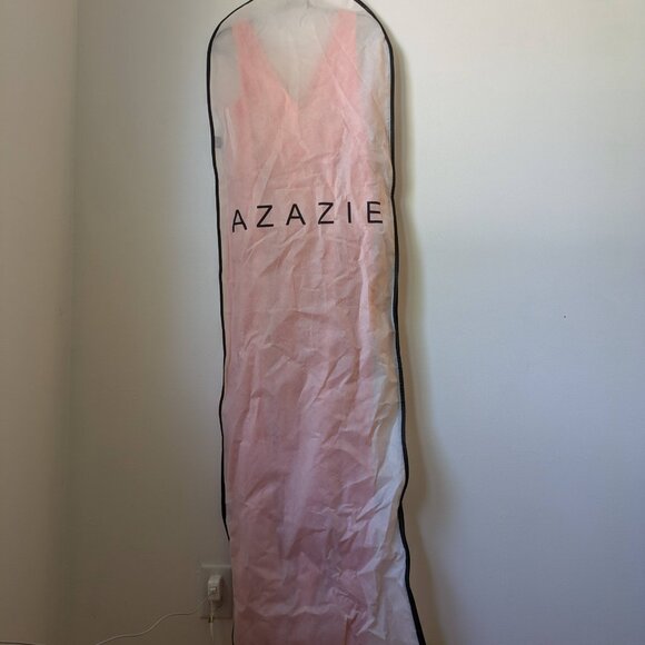 NWT Coral Azazie Tanicia Prom Dress Size A16 Bridesmaid Formal Wedding - Picture 11 of 11